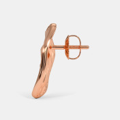 The Crinkle Stud Earrings - thumb 4