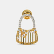 The Naila Purse Drop Earrings - thumb 3