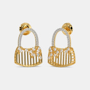 The Naila Purse Drop Earrings - thumb 1