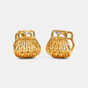 The Faliha Purse Hoop Earrings - thumb 1