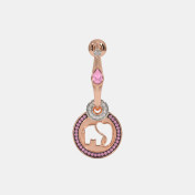 The Kunjarah Coin J Hoop Earrings - thumb 6