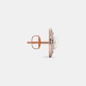 The Sun Moon Stud Earrings - thumb 7