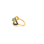 The Mikaela Evil Eye Ring - thumb 4