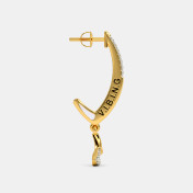The Aileen J Hoop Earrings - thumb 6