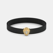 The Fluer De Lys Steel Bracelet - thumb 1