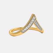 The Carla Chevron Ring - thumb 3
