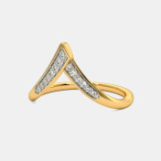 The Carla Chevron Ring - thumb 4