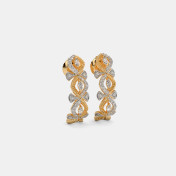 The Calluna J Hoop Earrings - thumb 3