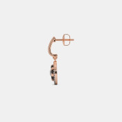 The Alurea Mangalsutra J Hoop Earrings - thumb 3