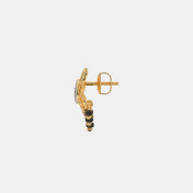 The Ameri Mangalsutra Stud Earrings - thumb 4