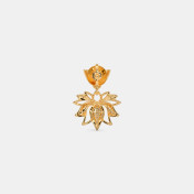The White Lily Stud Earrings - thumb 5