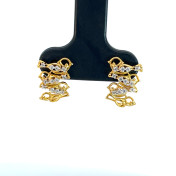 The Birdrelle J Hoop Earrings - thumb 2