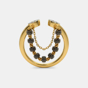 The Saavni Mangalsutra Top Open Ring - thumb 6