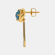 The Iridessa Drop Earrings - thumb 4
