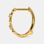 The Sweya Huggie Earrings - thumb 4