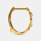 The Sweya Huggie Earrings - thumb 6