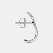The Alizee J Hoop Earrings - thumb 6