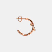 The Senna J Hoop Earrings - thumb 6
