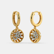 The Sunburst Hoop Earrings - thumb 1