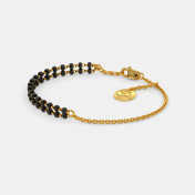 The Eliza Mangalsutra Bracelet - thumb 3