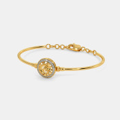 The Renaya Oval Bangle - thumb 4