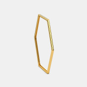 The Zoe Hexagon Bangle - thumb 4