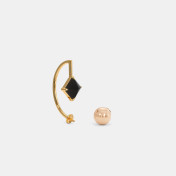 The Mellana Front Back Earrings - thumb 7