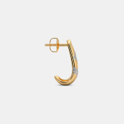 The Fumika J Hoop Earrings - thumb 7