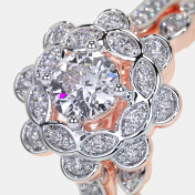 The Grisell Bridal Ring Set - thumb 3