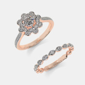 The Grisell Bridal Ring Set - thumb 4