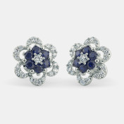 The Floral Harmony Stud Earrings - thumb 1