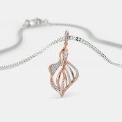 The Orane Roseate Leaf Pendant - thumb 1