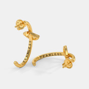 The Madilyn J Hoop Earrings - thumb 7