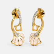 The Violetta Front Back Earrings - thumb 1