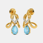 The Amiah J Hoop Earrings - thumb 1