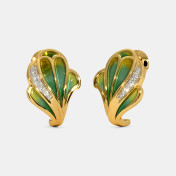 The Nikora J Hoop Earrings - thumb 1