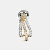 The Jeevoka J Hoop Earrings - thumb 3