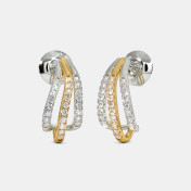 The Jeevoka J Hoop Earrings - thumb 1