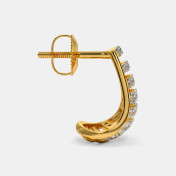 The Orella J Hoop Earrings - thumb 6