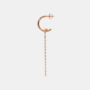 The Meyer J Hoop Drop Earrings - thumb 4