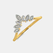 The Delise Chevron Ring - thumb 1