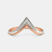 The Francoise Chevron Ring - thumb 8