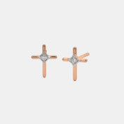 The Kacy Multi Pierced Stud Earrings - thumb 1
