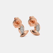 The Elif Multi Pierced Stud Earrings - thumb 3