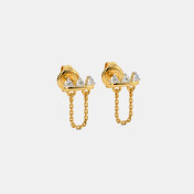 The Miel Multi Pierced Stud Earrings - thumb 3