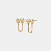 The Miel Multi Pierced Stud Earrings - thumb 1