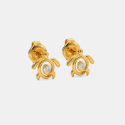 The Maliha Multi Pierced Stud Earrings - thumb 3