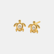 The Maliha Multi Pierced Stud Earrings - thumb 1