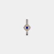 The Rondel Hoop Earrings - thumb 3