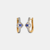 The Rondel Hoop Earrings - thumb 1